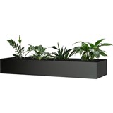 RAPIDLINE GO PLANTER BOX FOR PERFORATED CUPBOARD 1530MM BLACK