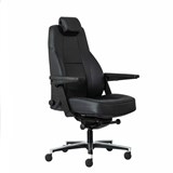 BURO MAVERICK CONTROLLER CHAIR 247 LEATHER BLACK