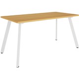 RAPIDLINE ETERNITY MEETING TABLE 1500 X 750MM BEECHWHITE