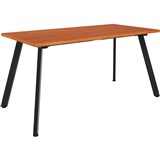 RAPIDLINE ETERNITY MEETING TABLE 1500 X 750MM CHERRYBLACK