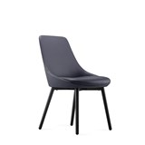 RAPIDLINE EROS BREAKOUT CHAIR 530 X 580 X 830MM FRENCH NAVY PU