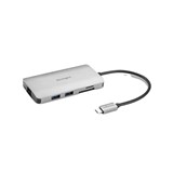 KENSINGTON UH1400P 8IN1 USBC DOCKING STATION GREY