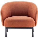 RAPIDLINE COSMOS LOUNGE CHAIR 1 SEATER RUST