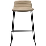 RAPIDLINE PIXEL COUNTER STOOL 630MM ALMONDBLACK