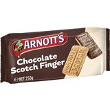 ARNOTTS CHOCOLATE SCOTCH FINGER 250G