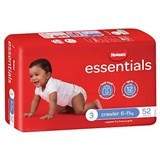 HUGGIES ESSENTIALS CRAWLER SIZE 3 NAPPIES 52 PACK CARTON OF 4