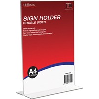 Sign Menu And Document Holders